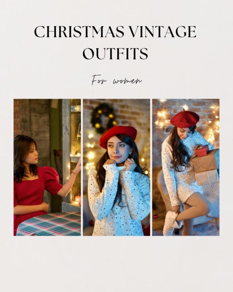 vintage christmas dresses for women